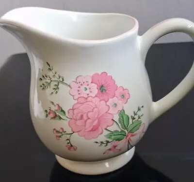 Buy Boots Rose Garden Milk Jug Ceramic Vintage , Delicate Floral, EX/CON. • 8.99£