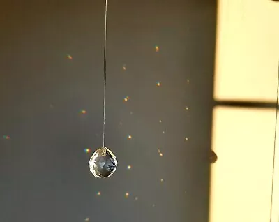 Buy Suncatcher Crystal Hanging Glass Prism Window Chime Ball2cm Fengshui Sun Catcher • 3.99£