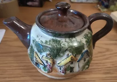 Buy Vintage  Torquay Motto Ware  Small Teapot From Cockington Forge Stunning Example • 4.99£