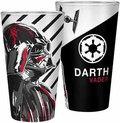 Buy Official Star Wars Large Darth Vader 500ml Drinking Glass Tumbler New Boxed Aby • 14.95£