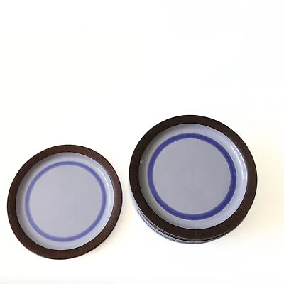 Buy Retro Ceramic Blue/brown Tableware From GABRIEL Sweden. Small Plate. • 196.50£