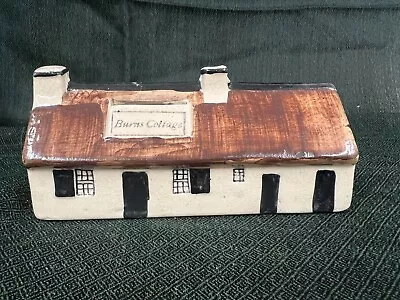 Buy Rare Tey Pottery ? Burn's Cottage Pottery Money Box • 12.99£