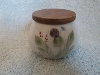 Buy Vintage Buchan Finest Stoneware Portobello Scotland Small Lidded Pot / Container • 6.99£