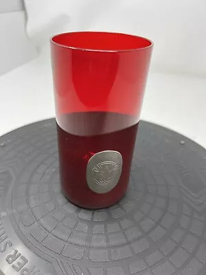 Buy Vintage Nason Murano Glass Cup Red Glassware • 66.47£