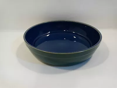 Buy Denby Harlequin Blue & Green Round Dish 12 Inch • 34.10£