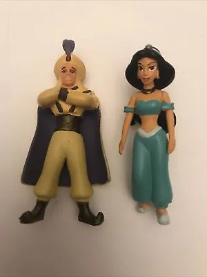 Buy Disney Aladdin Toy Figurines Princess Jasmine Lot Of 2 Prince Ali 3  Blue • 3.57£
