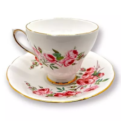 Buy Vintage Royal Sutherland Tea Cup And Saucer - Staffordshire England • 18.92£