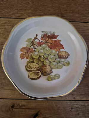 Buy Royal Worcester - Palissy Crown Ware - Embossed Decorative Fruit Plate - Vintage • 6.50£