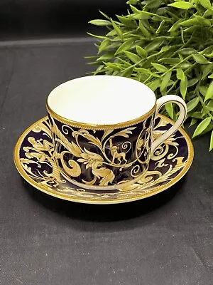 Buy Wedgwood Cornucopia 210ml Accent Tea Cup & Saucer - 1st Quality Made In England • 49.99£