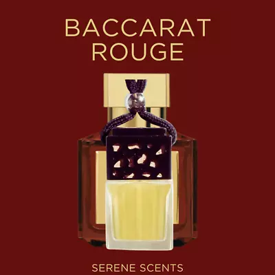 Buy Baccarat Rouge Car Diffuser, Car Air Freshener Long Lasting Max Scent • 5.49£