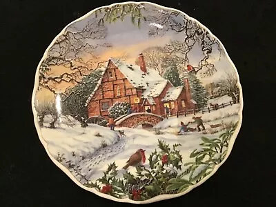 Buy Royal Albert Dream Cottages Winter - Collectors Plates By Peter Riverford. • 12.50£
