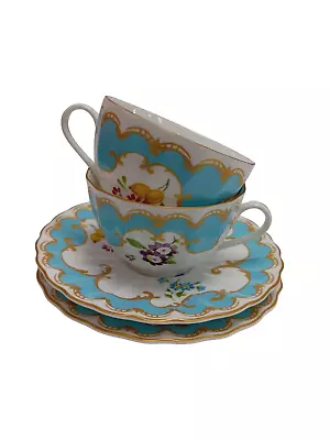 Buy Royal Worcester Fine China 1997 Primula Tea Cups And Saucers Set 4 Pieces • 7.99£