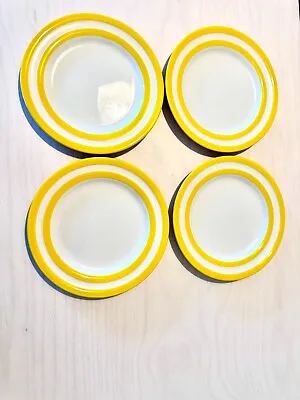 Buy Cornishware Side Plates Yellow X 4 • 30£