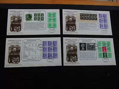Buy Four Royal Mail 1st Day Covers Stanley Gibbons From Prestige Stamp Book • 0.99£