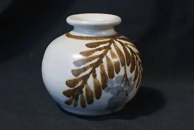 Buy Vintage Paskal Studio Art Pottery Signed 2.75  Mini Weed Pot Vase Grapes  • 19.26£