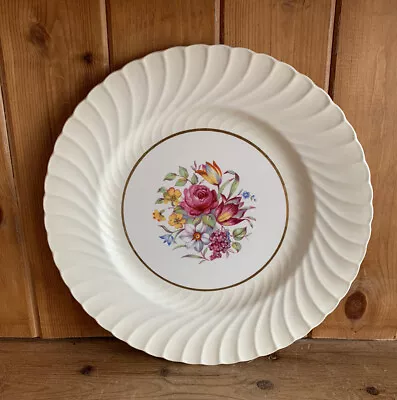 Buy Vintage Burleigh Ware Dinner Plate Floral Design 1940s • 9.99£