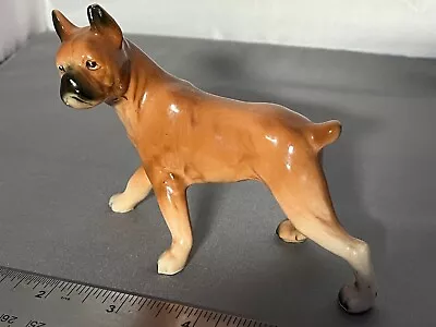 Buy Vintage Boxer Dog Figurine China Ornament Foreign • 9.99£