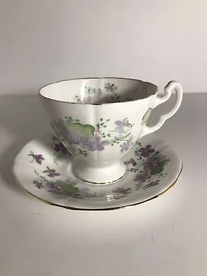 Buy Vintage Adderley Fine Bone China Tea Cup & Saucer Floral Design-England • 15.18£