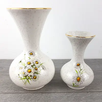 Buy Stem Vases Kernewek Pottery Floral Daisies Vintage Retro Cornish Cornwall 80s • 9.95£