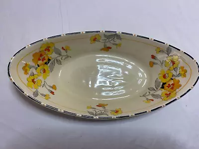 Buy Vintage Ridgway China Oval Dish Bowl, Hand Painted Flower Design  Gloria  • 12£