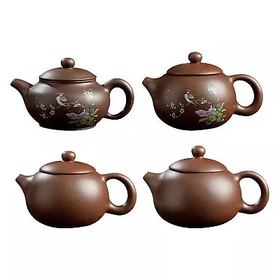 Buy Zisha Teapot Handmade Loose Tea Teaware Gift With Ball Filter Kung Fu Teapot • 11.23£