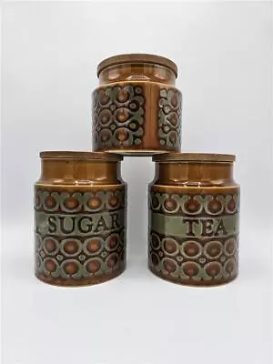 Buy Hornsea 1977 Bronte Tea, Sugar Pot And Small Other Pot, Vintage    • 9.99£