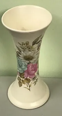 Buy Vintage Purbeck Pottery Poole 22cm Floral Vase Dorset • 12£