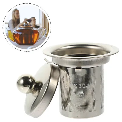 Buy  Loose Tea Infuser Ball Stainless Steel China Glass Teapot Leaves • 6.18£