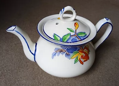 Buy Very Pretty Art Deco Teapot - C.1920's - Hancock & Sons 'Corona Ware' • 10£