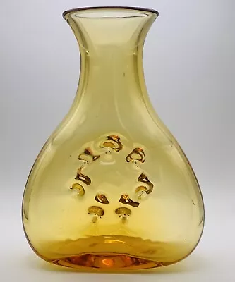 Buy Vintage Whitefriars Gold Dimple Vase 9864 Pattern Number 1980 • 35£