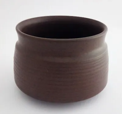 Buy Vintage Langley (Denby) Mayflower Sugar Bowl - Brown - 1960s - Pottery • 14.99£