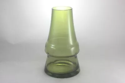 Buy Vintage Riihimaki Olive Green  Piippu  Vase Designed By Aimo Okkolin 2 • 30£