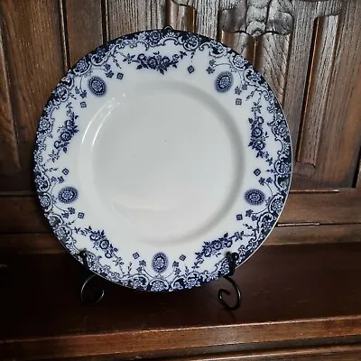 Buy Antique 1920s  Empire Ware  Savoy E P Co Dinner Plate Flow Blue 10  • 10£