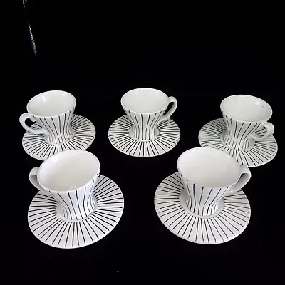 Buy Vintage Bitossi Raymor Italian Modern Ceramic Cup And Saucer (10 Pcs) • 150.85£