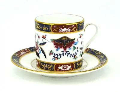 Buy Royal Worcester Fine Bone China Coffee Cup & Saucer - Prince Regent Design • 12.99£