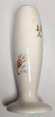 Buy Vintage Lord Nelson Pottery Pink Flowers Hand Crafted 5  Bud Vase England #3749 • 5.27£