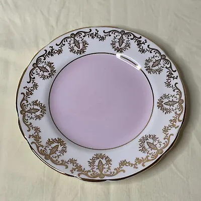 Buy Royal Sutherland Side Plate Pink Gold Vintage Bone China Matches Royal Vale • 5.49£