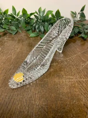 Buy Ladies Cut Glass Crystal Shoe • 13£