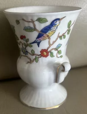 Buy Aynesley Fine Bone China  Vase In Pembroke Pattern Bird With Flowers • 15£