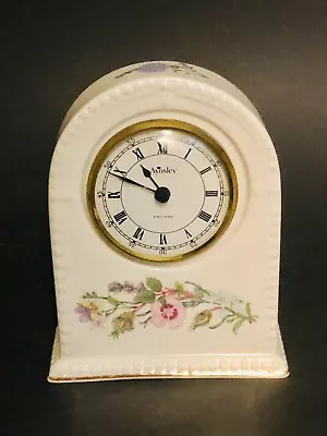 Buy Aynsley Wild Tudor Miniature Clock Made In England Fine Bone China New Battery • 28.76£