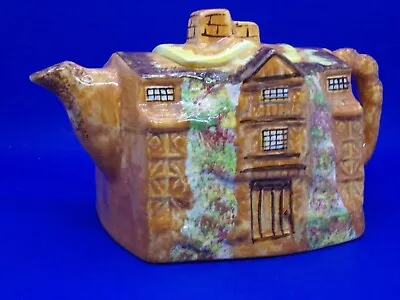 Buy Morton Old Mill Arthur Wood Tea Pot Made In England 1954 Earthenware • 14.18£