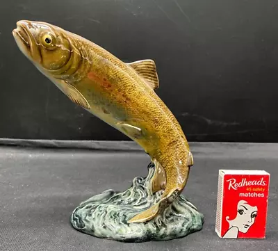 Buy 1941-1969 English Beswick Ware Leaping Trout Number 1032 By Arthur Gredington Uk • 121.08£