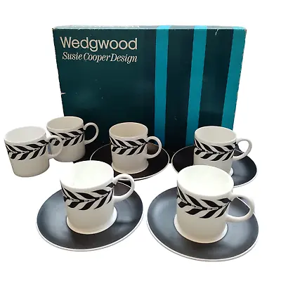 Buy Wedgwood Bone China Made In England Susie Cooper Design Tea Set • 15.99£