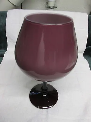 Buy Vintage Empoli Amethyst Brandy Snifter Vase • 26.89£