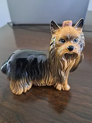 Buy Coopercraft Yorkshire Terrier Pottery Made In England MINT Condition • 4.95£