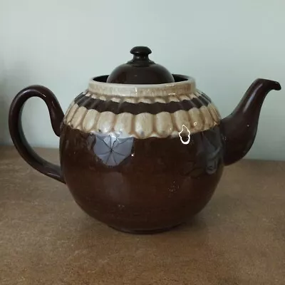 Buy Vintage 1940s, Staffordshire, Brown Betty, Pottery Teapot, 3 Pint Capacity • 13.95£