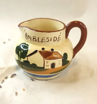 Buy Collectable Vintage Motto Ware 'Ambleside' Jug By Watcombe Pottery With Motto • 11£