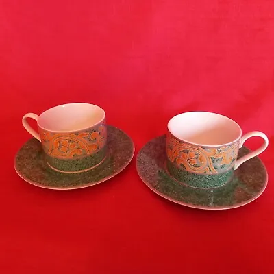 Buy Pair Of Bhs Valencia Tea Cups And Saucers • 9.99£