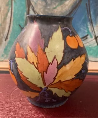 Buy 1930s Carlton Ware Rare Hand Decorated Deco Earthenware Bud Vase Cherry • 268.82£