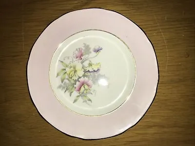 Buy Vintage Paragon Floral & Pink Pattern Tea Plate 15cm • 3.49£